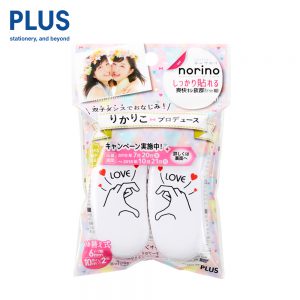 PLUS Glue Tape Norino Pod Twin Series Love Love